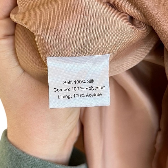 HOAGLUND 100% Silk Layered Jeweled Mini Dress Size 6 NWT - Picture 7 of 13